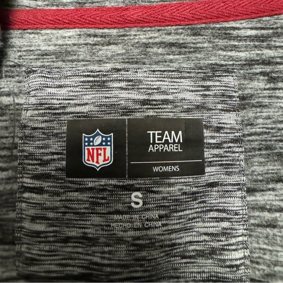 Vintage Redskins (Commanders) NFL Logo Hooded Jacket, Gray/black/white, Size Sm - Picture 3 of 4